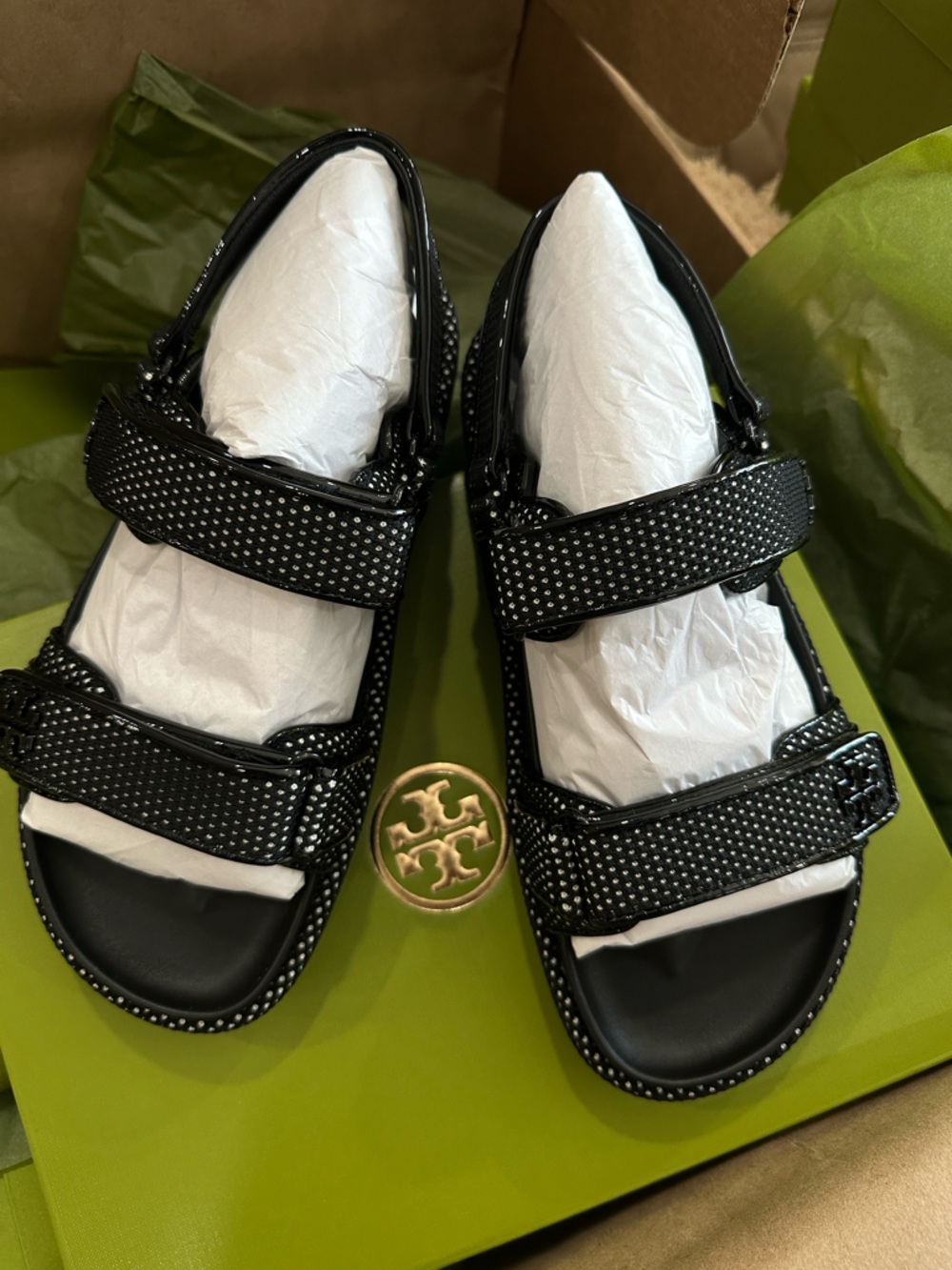 Brand New Tory Burch Kira Sport Sandals